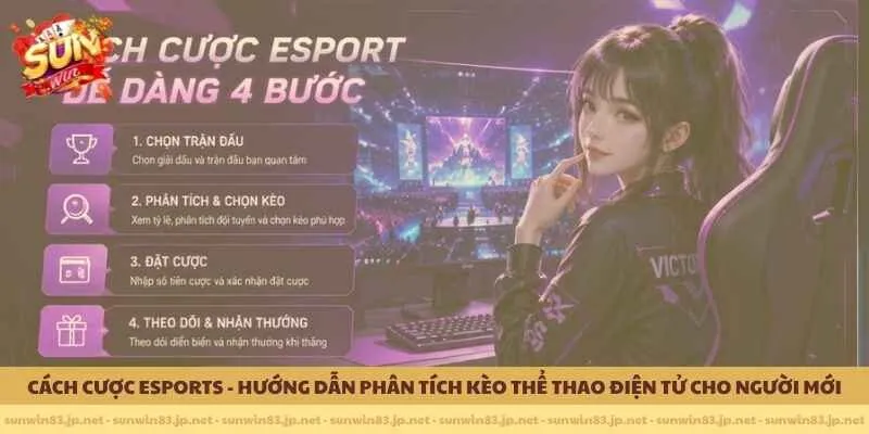 Cách cược Esports - Hướng dẫn phân tích kèo thể thao điện tử cho người mới