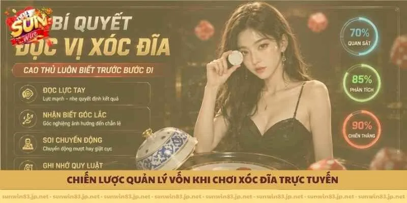 Chiến lược quản lý vốn khi chơi xóc đĩa trực tuyến