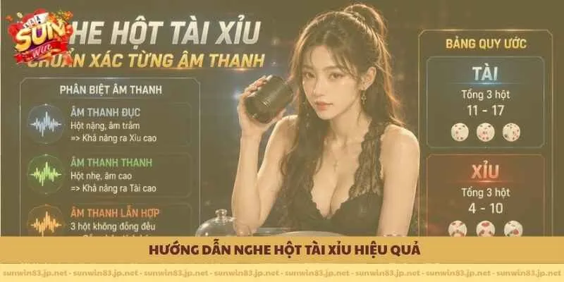 Hướng dẫn nghe hột Tài Xỉu hiệu quả