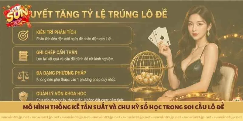 Mô hình thống kê tần suất và chu kỳ số học trong soi cầu lô đề