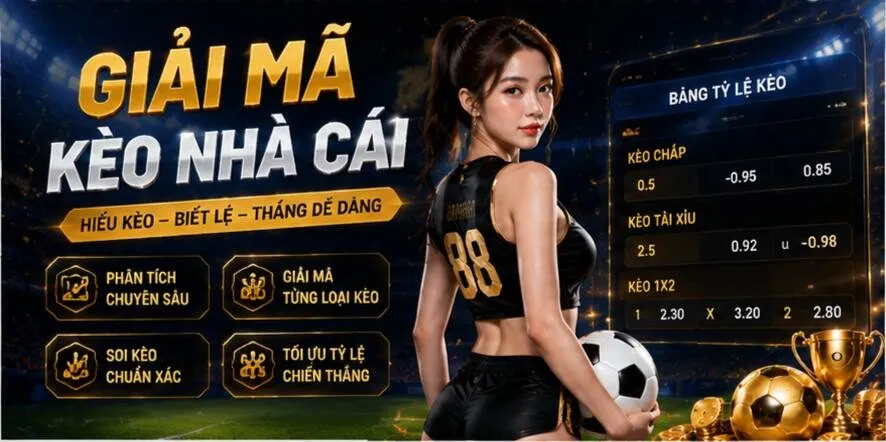 Giải mã kèo nhà cái bằng phương pháp phân tích Odds