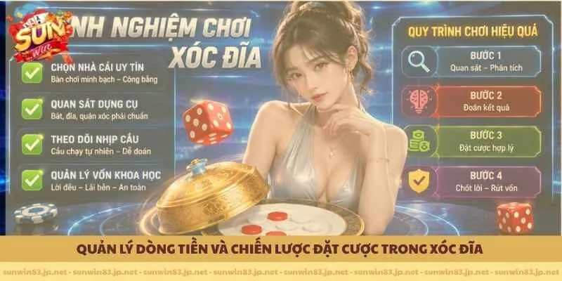 Quản lý dòng tiền và chiến lược đặt cược trong xóc đĩa